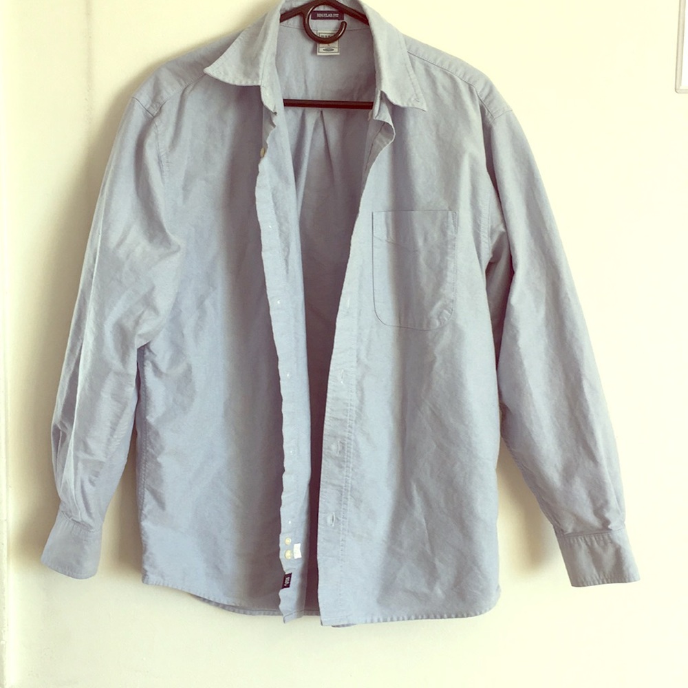 Old Navy Blue Button Down